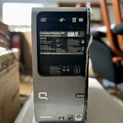 Compaq Presario PC Desktop Computer With Vison Monitor Plus Keyboard And mouse