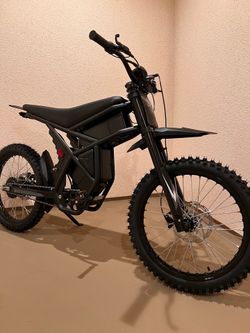 2400 Watt Electric Dirt Bike, 37MPH Top Speed, 36.4ah Dual Battery, Full Twist Throttle