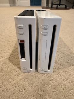 Nintendo Wii Consoles Lot of 2