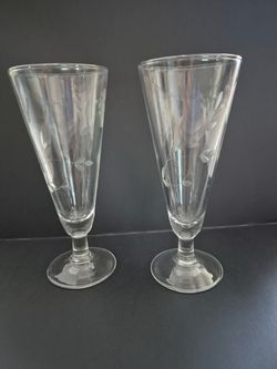 Crystal glass set