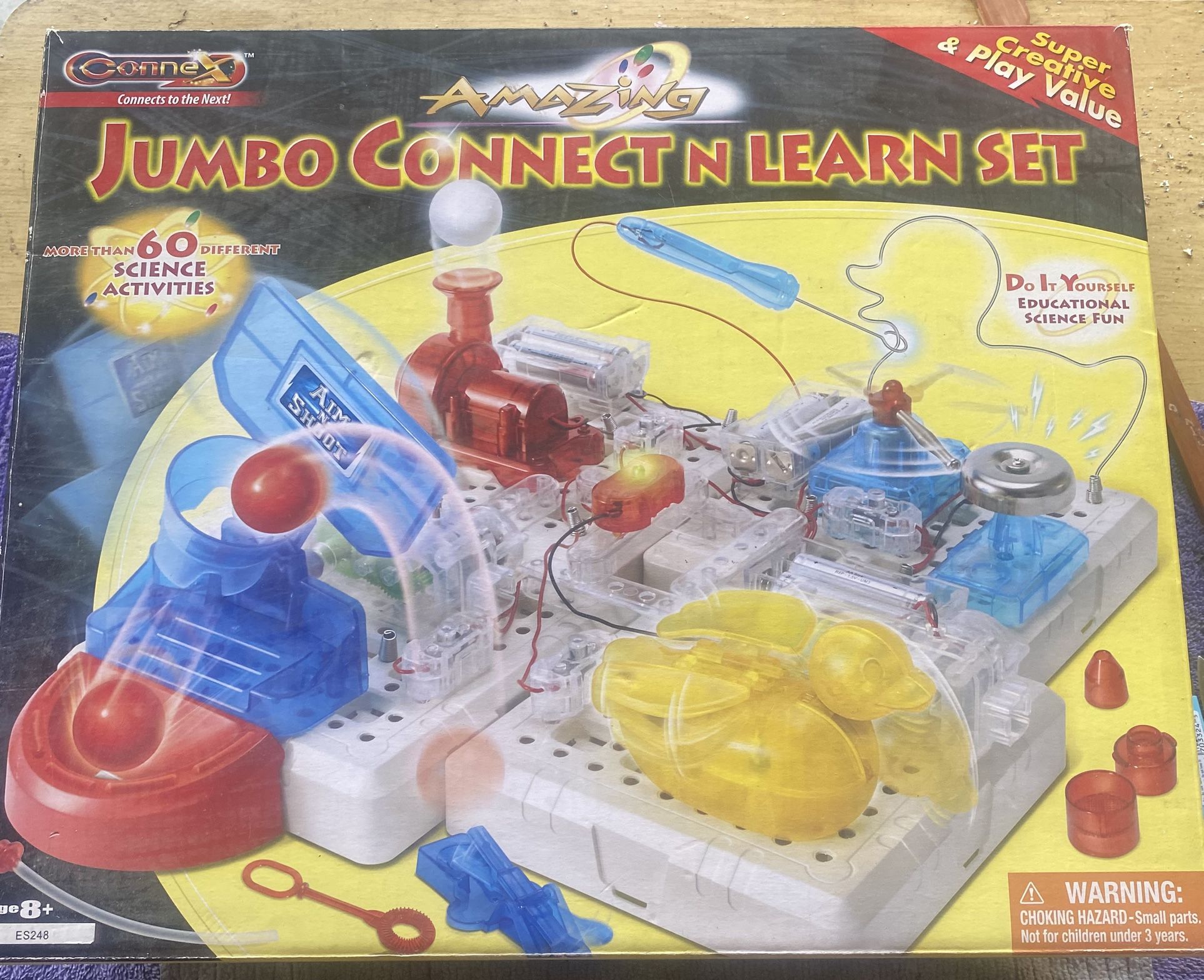 Connex Jumbo connect N Learn Circuit set. Model ES248. Brand New!