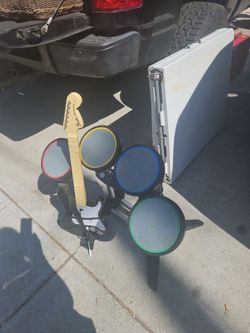 Drum and Guitar set.