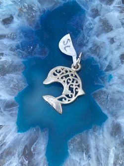$50 Silver 925 Dolphin Charm Pendant