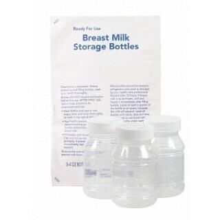 BOTTLES, BABY MILK STORAGE, 4OZ, 3/PK 