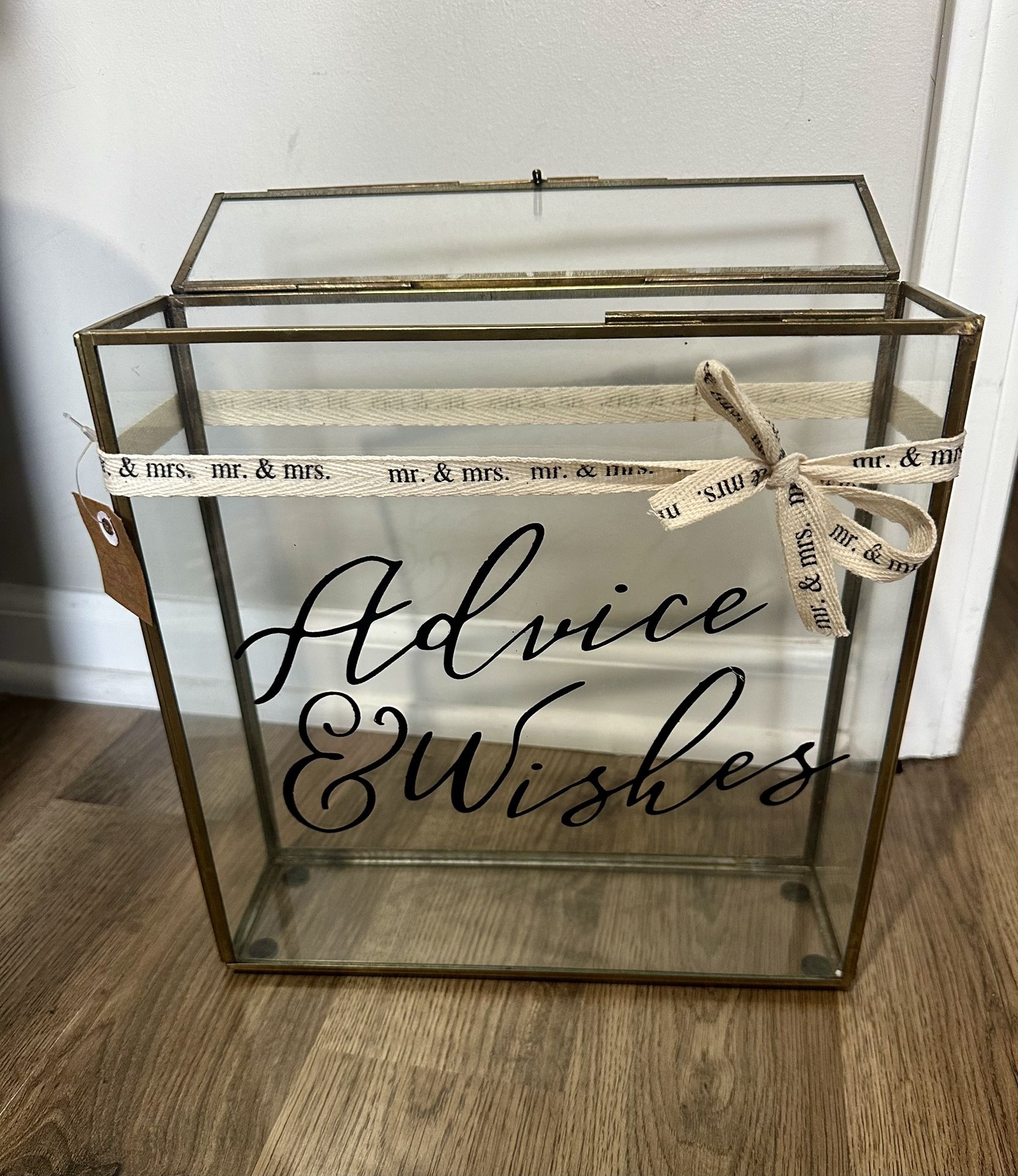 Advice And Wishes Box