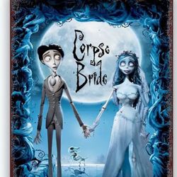 Corpse Bride Metal Tin Sign 8”x12”