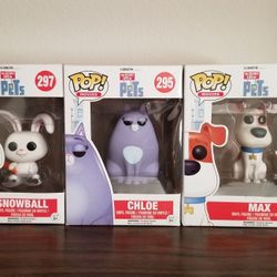 Funko POP! Movie Vinyl Figures - The Secret Life Of Pets