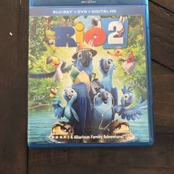 RIO 2 BLU-RAY & DVD