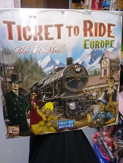 Ticket to Ride Europe board game