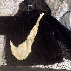 Nike Faux Fur Jacket