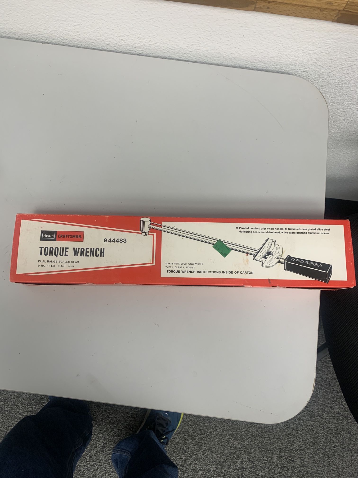 1970s Craftsman Torque Wrench