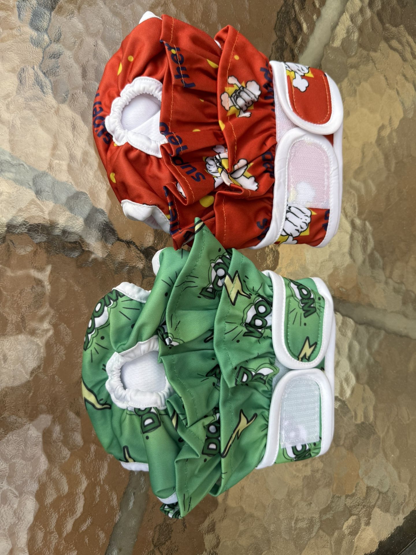 Set Of 2 Dog Reusable Diapers New Puppy Senior