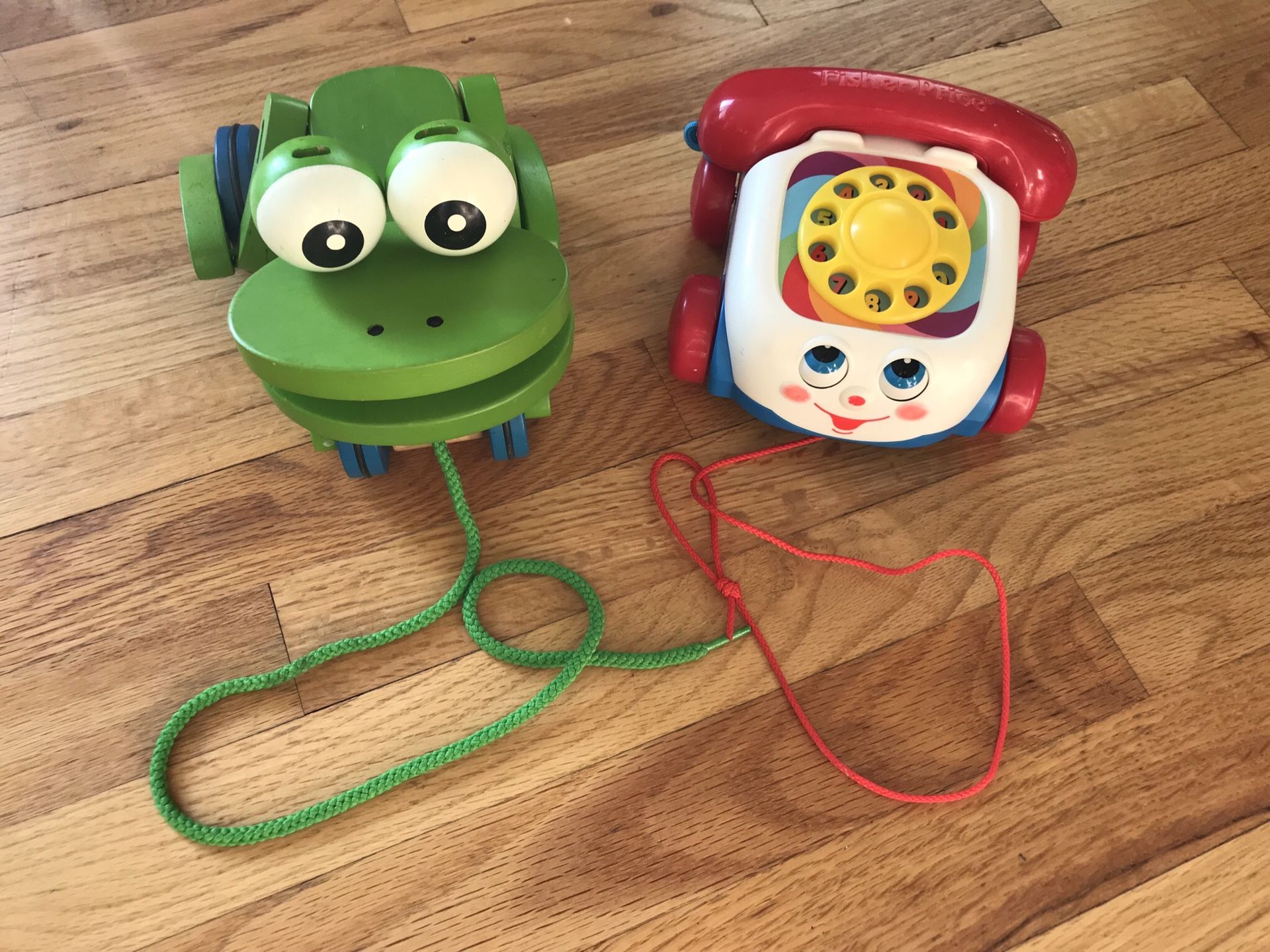 Melissa and Doug/Fisher Price Pull Toys
