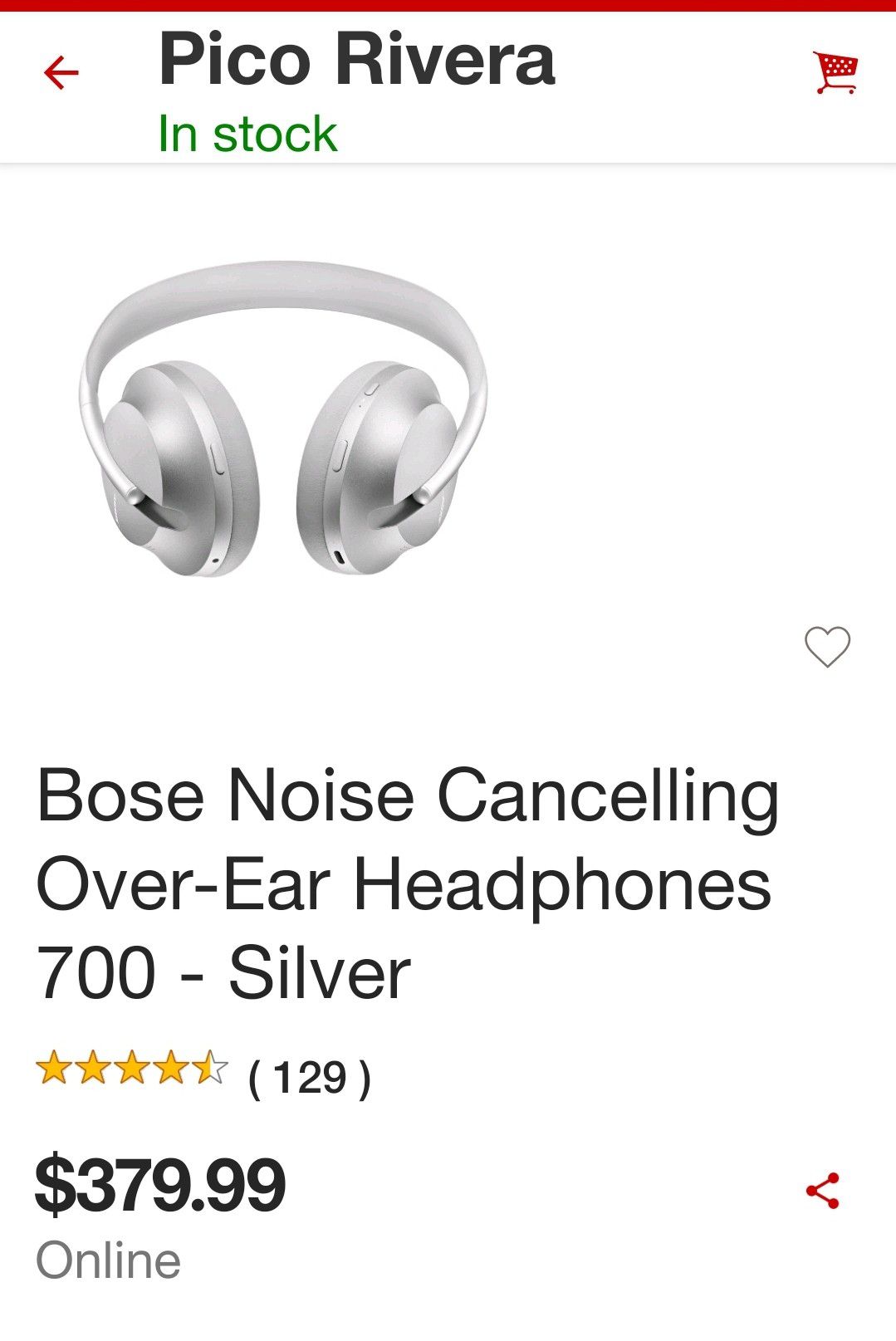 Bose noise cancelling 700