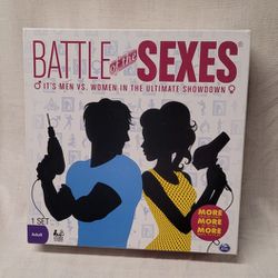 Battle of The Sexes Board Game Spin Master Adults for 4