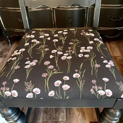 Custom Farmhouse Vanity Chairs 