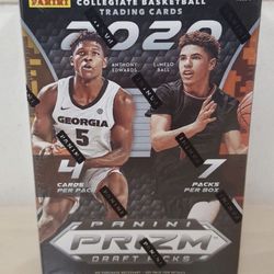 IN HAND 2020 Panini Prizm DRAFT PICKS Basketball Blaster Box NEW SEALED