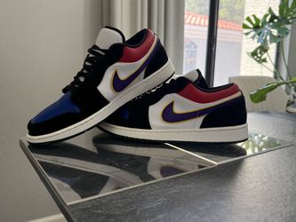 Nike Air Jordan 1 Lows in a bold Lakers-inspired