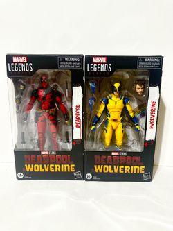Deadpool And Wolverine Marvel Legends Deadpool And Wolverine Bundle