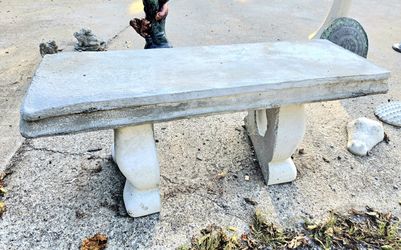 Concrete BENCH/outdoor SEATING
