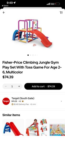 Fisher price toddler jungle gym