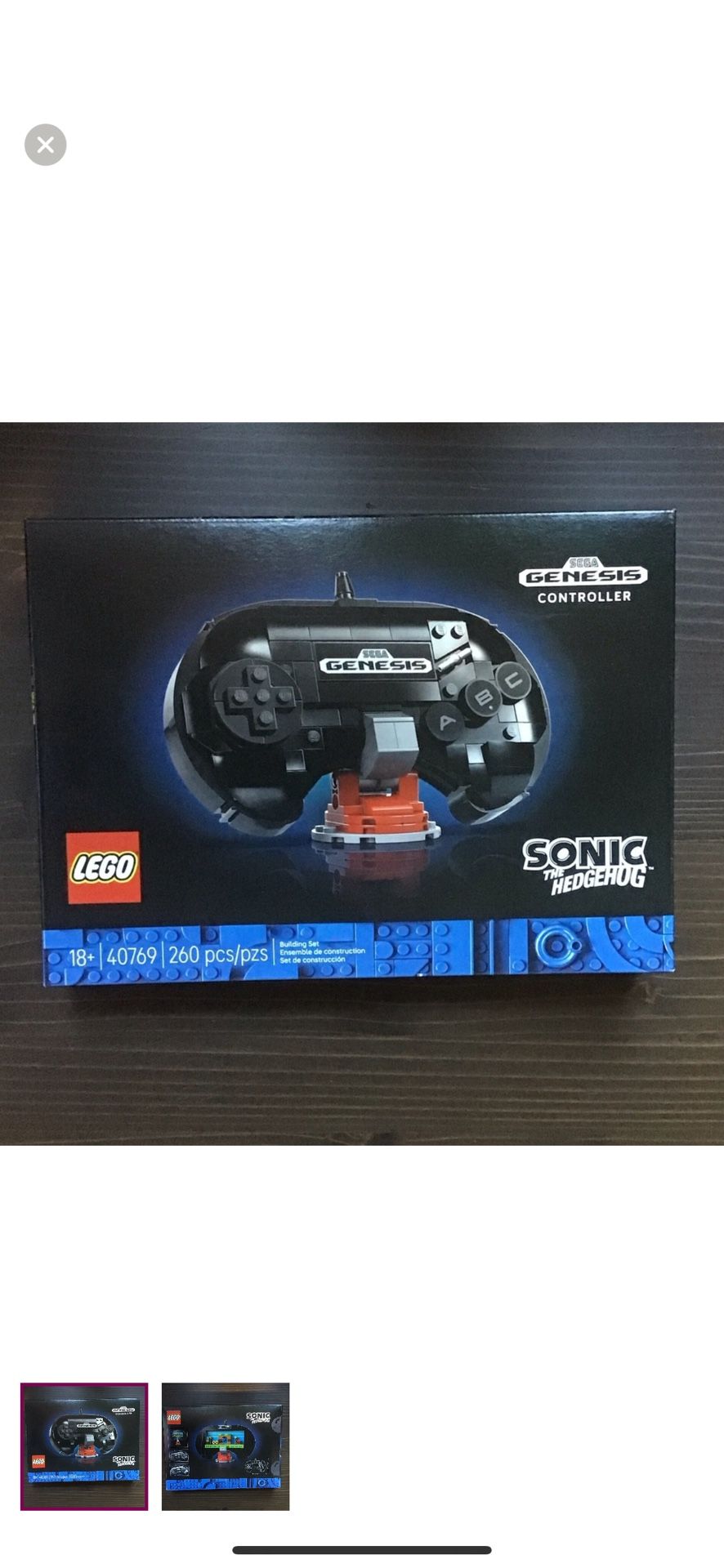 LEGO 40769 Sega Genesis Controller - Limited Edition