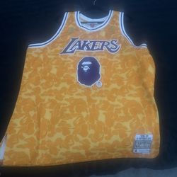 Bathing Ape X Lakers Collab Jersey