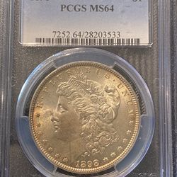 Graded Morgan Silver Dollar