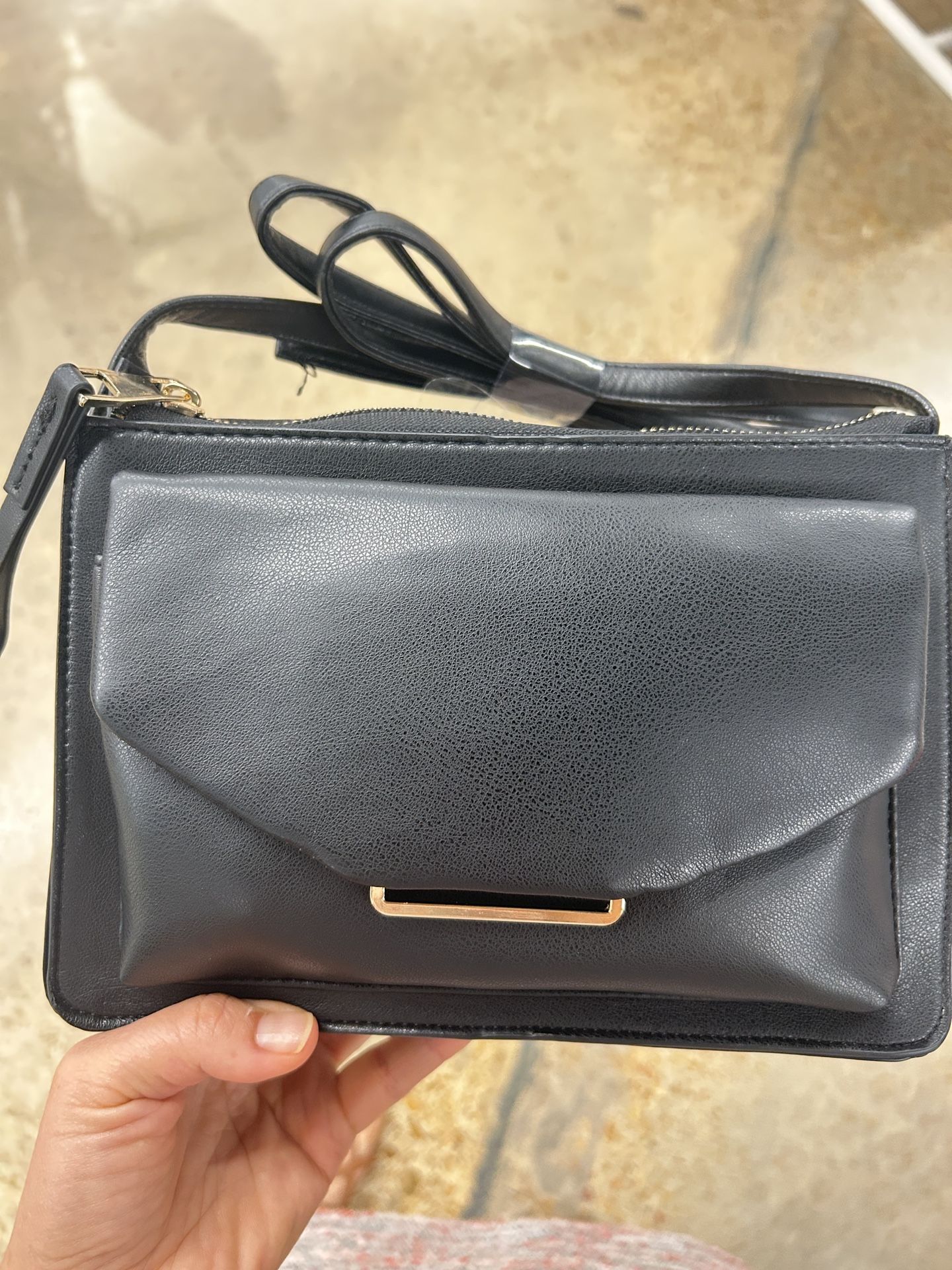 NWT Elegant Black Women's crossbody