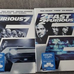 Fast And Furious 2&7 WALMART EXCLUSIVE COVER