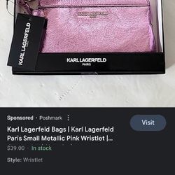 Karl Lagerfeld Wristlet 