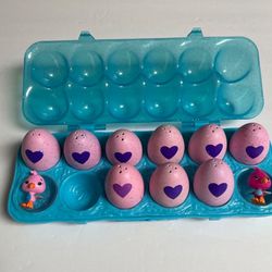 Hatchimal Egg Carton 9 Eggs + 2 Birds