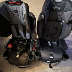 Two Five Point Car seats