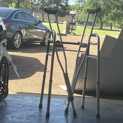 Walker And Crutches 
