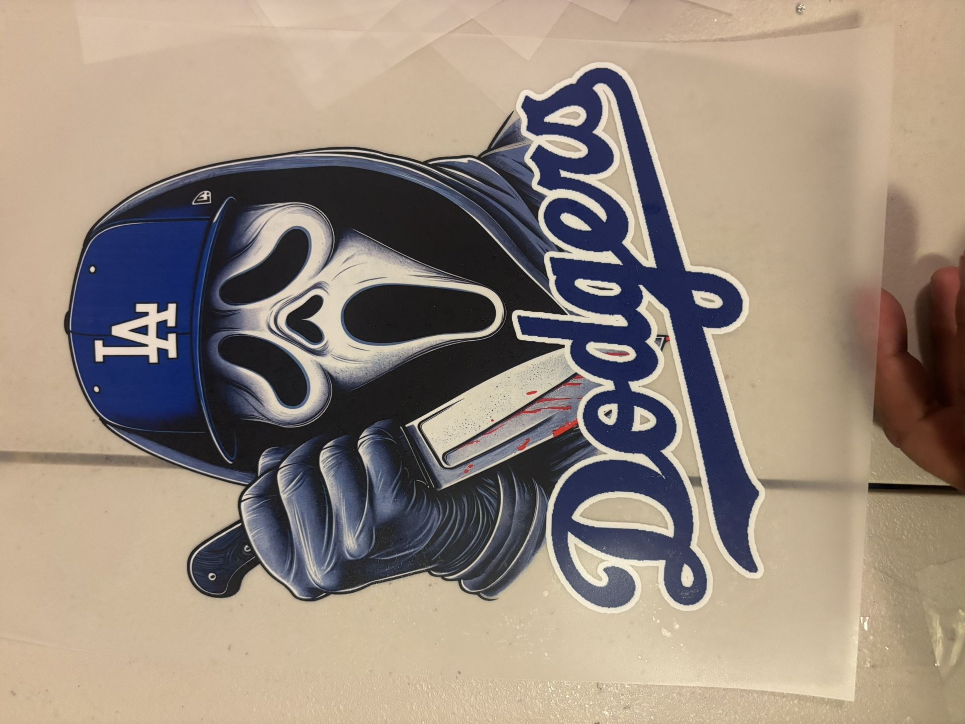 SCREEEEAM OUT. LETS GO DODGERS