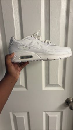 ALL white Air Maxes