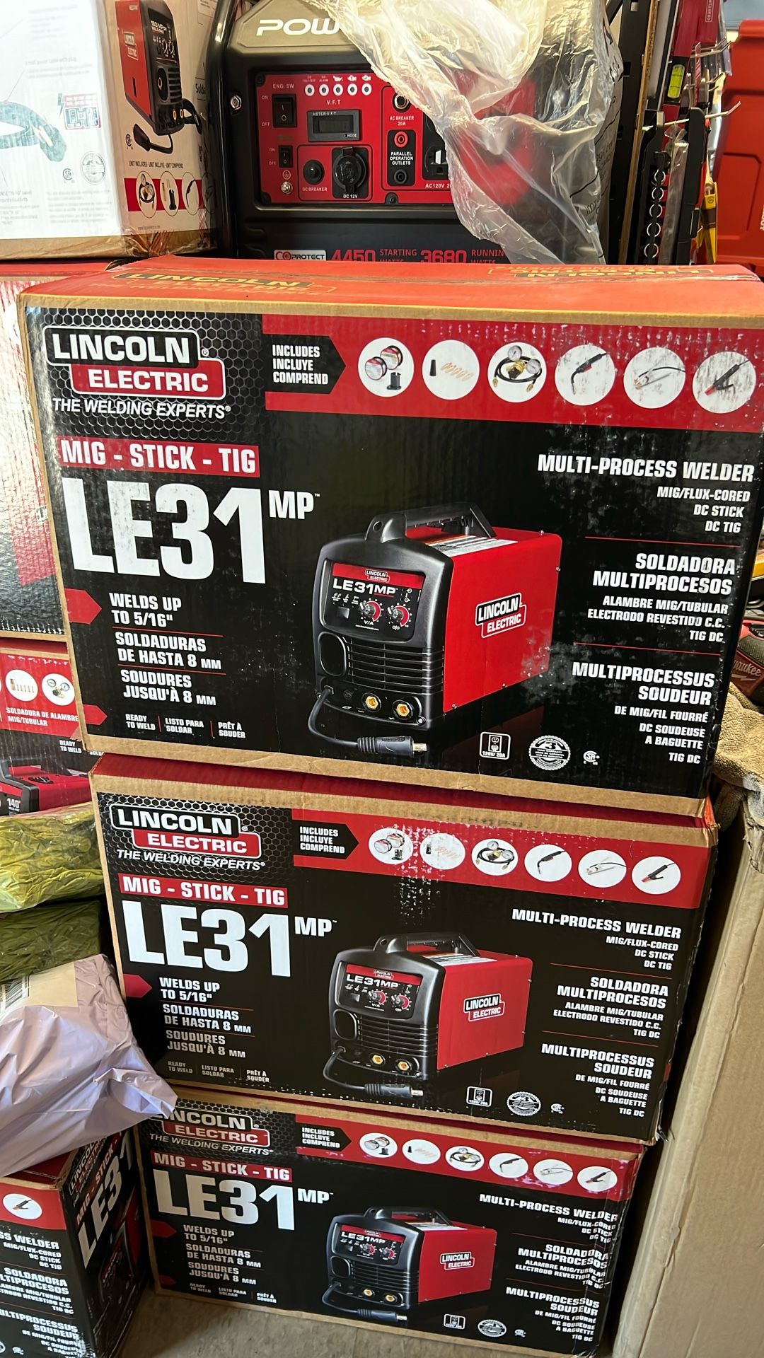 Lincoln Le31mp Multi-process Welder