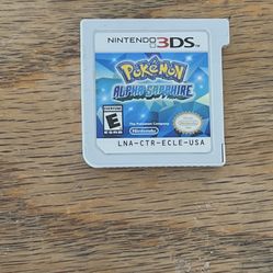 Nintendo 3DS Pokémon Alpha Sapphire Game In Excellent Condition
