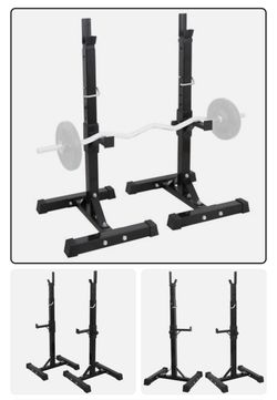 Squat rack stands