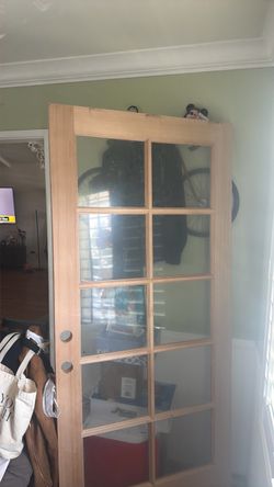 Wooden door