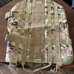 Dog CAMO DOG COVER HARNESS WATER PROOF LG