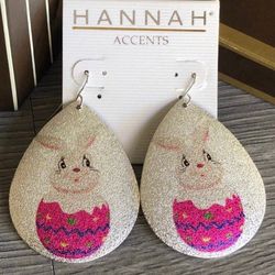 Beautiful Easter Bunny Earrings