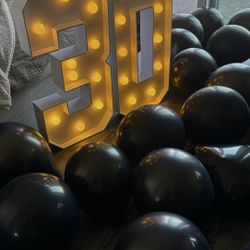 Number Light Stands (number 30)