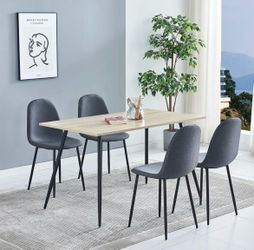 51” wooden dining set