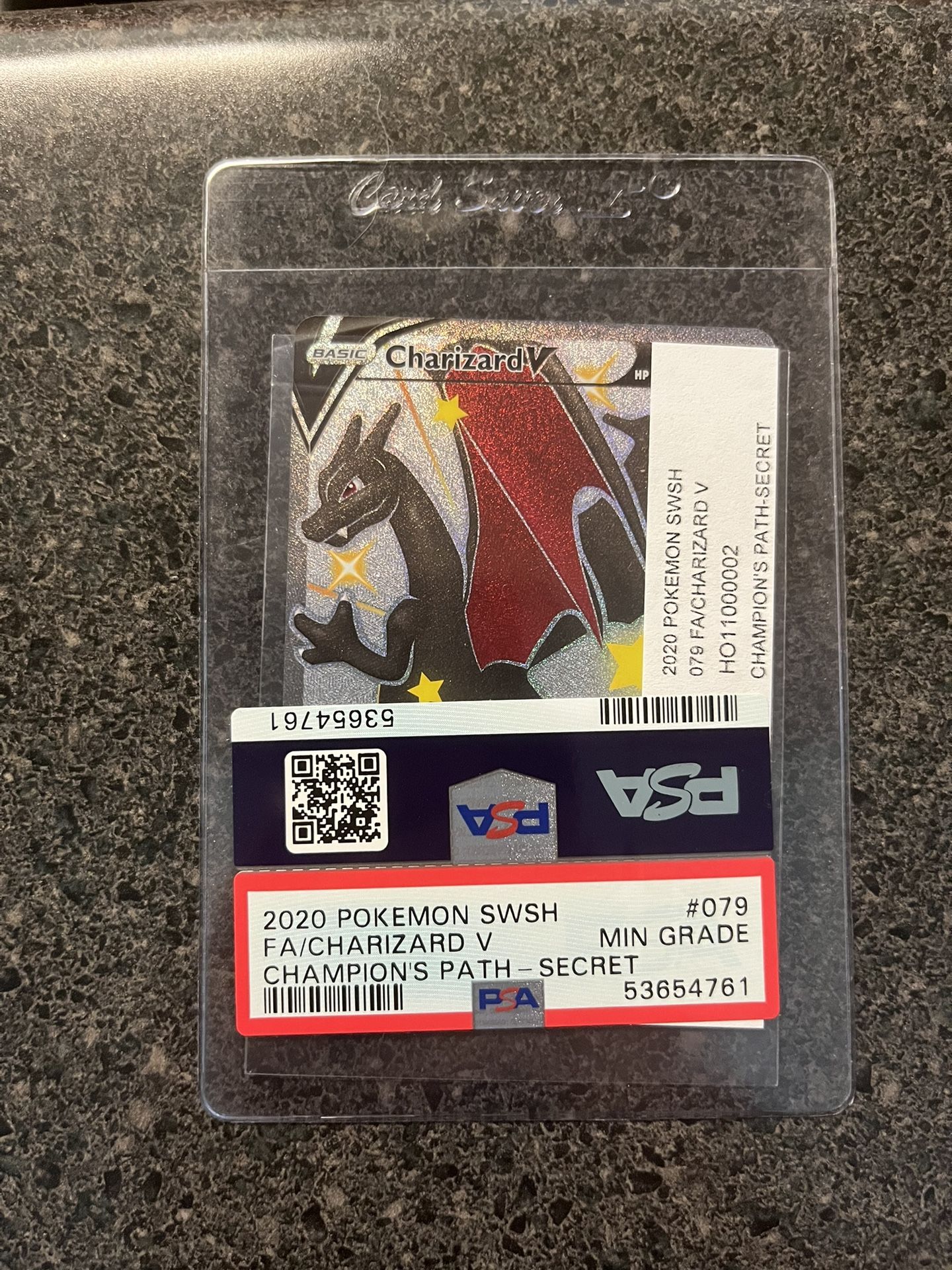 Pokemon 2020 Charizard V 079 Psa