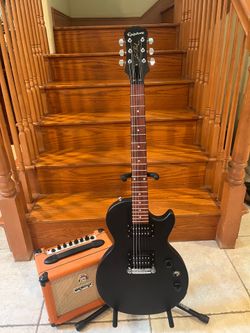 Epiphone Les Paul w/ Orange Crush 12 Amp