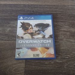 PS4 Overwatch No Scratches