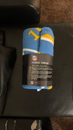Los Angeles Chargers Fleece Throw