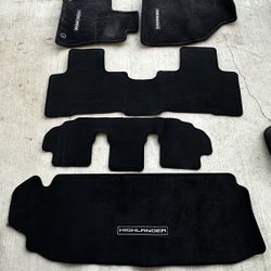 TOYOTA HIGHLANDER MATS 