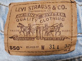 Levi's JEANS 550 W31 x L32